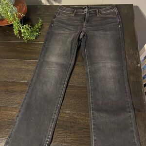 Simply Vera Vera Wang Black Wash Straight-Leg Jeans